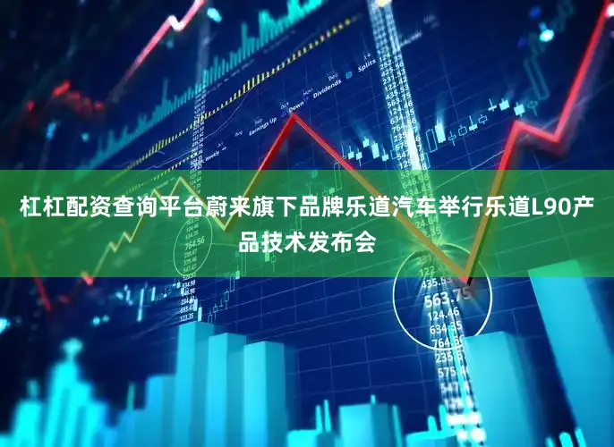 杠杠配资查询平台蔚来旗下品牌乐道汽车举行乐道L90产品技术发布会